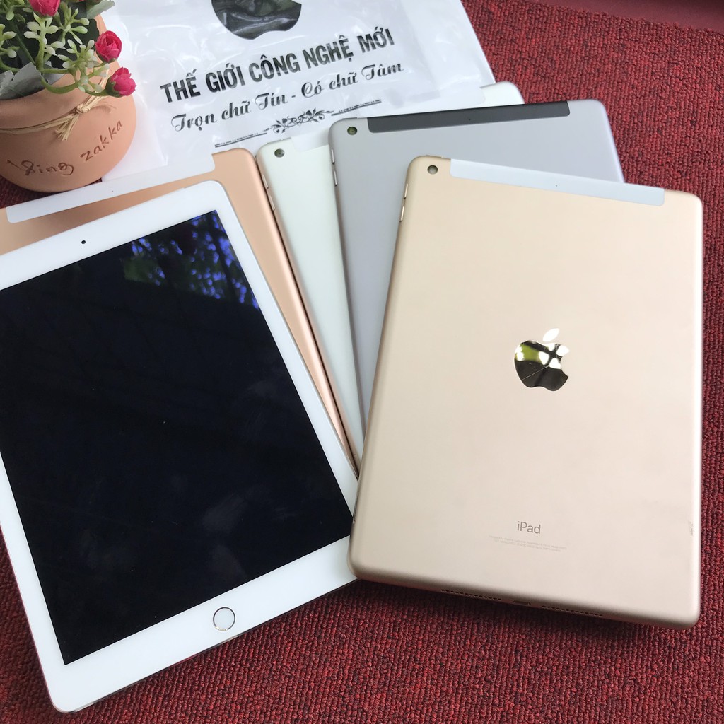 Máy tính bảng iPad Gen 6 - 2018 (Wifi 4G) - Còn BH Chính Hãng - Pin 100% - Zin Đẹp 99% | BigBuy360 - bigbuy360.vn