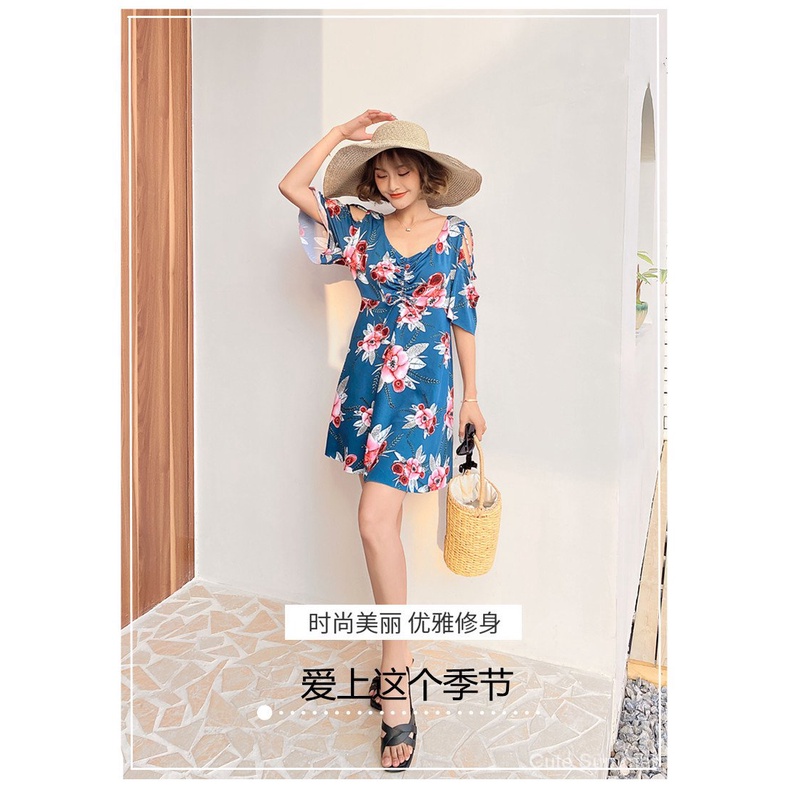 Bộ Đồ Bơi Mỏng Che Bụng Plus Size In Họa Tiết Gợi Cảm Cho Nữ | BigBuy360 - bigbuy360.vn