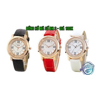 (Shoppee trợ giá) Đồng hồ pha lê nữ hale 300
