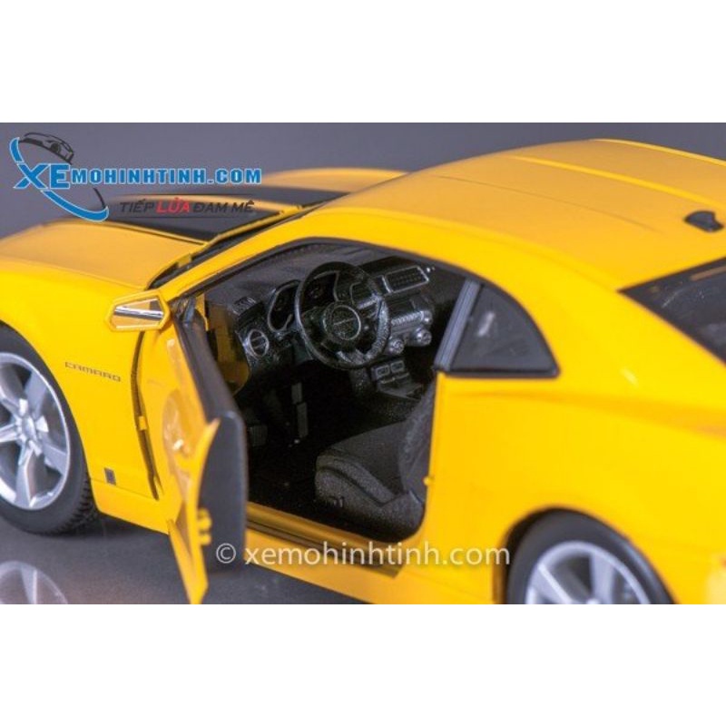 Xe Mô Hình Chevrolet Camaro Ss Rs 2010 1:18 Maisto (Vàng)