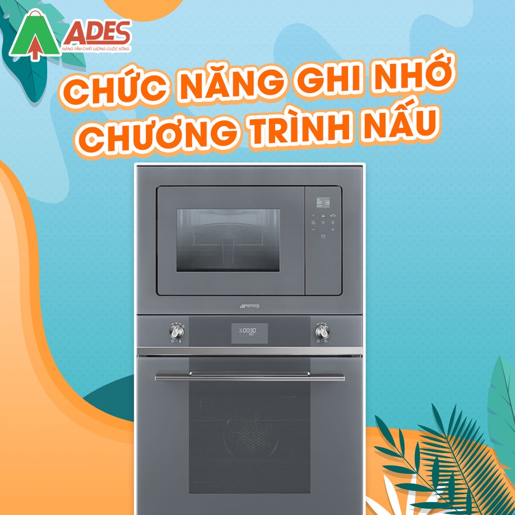 [Mã 154ELSALE2 giảm 7% đơn 300K] Lò Vi Sóng Smeg FMI120S2 - Bảo Hành Chính Hãng