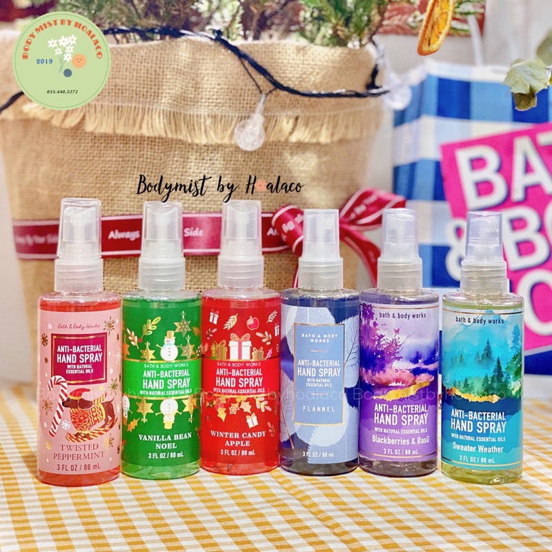 Xịt kháng khuẩn - Rửa tay khô diệt khuẩn 99,9% BATH & BODY WORKS | BigBuy360 - bigbuy360.vn