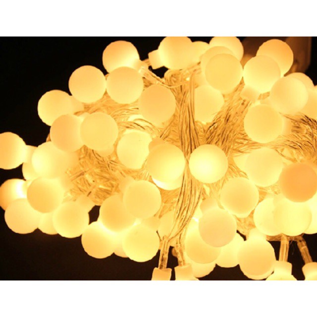 Đèn LED Cherry Ball Trang Trí Phòng Kiểu Vintage Chạy Pin/ Cắm Điện