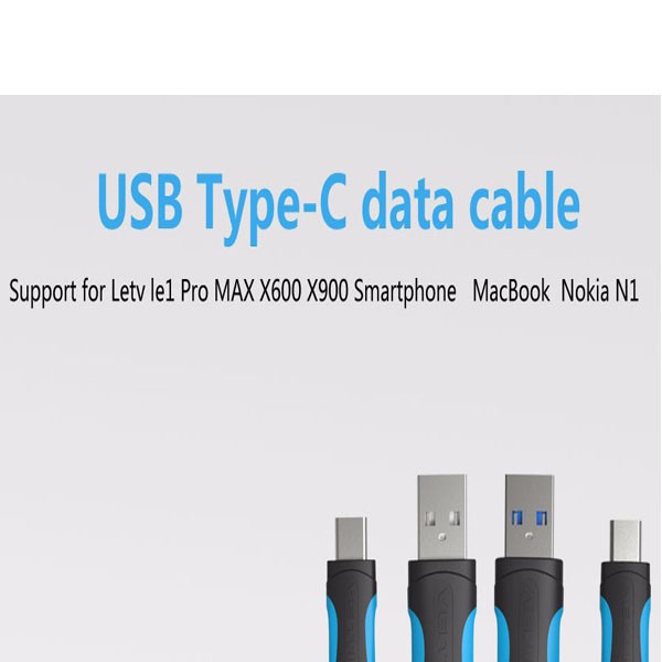 Cáp USB 3.0 to Type-C dài 50cm Vention VAS-A37-W050