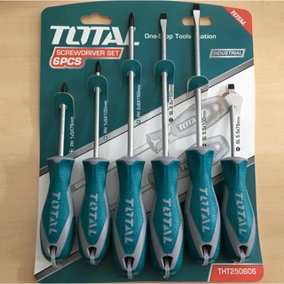 BỘ TUỐC NƠ VÍT (TÔ VÍT) 6 CHI TIẾT TOTAL THT250606