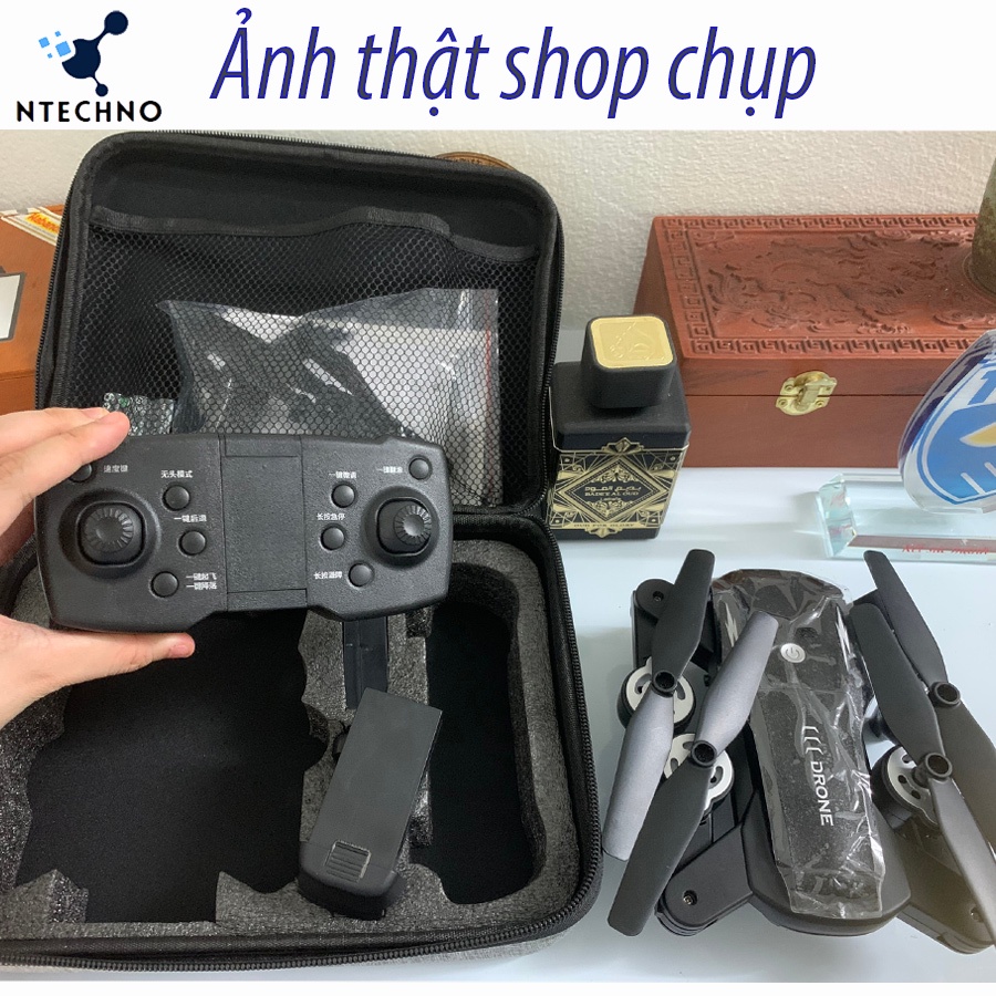 Máy Bay Flycam Camera Kép 8k AE5Pro, Cảm biến chống va chạm ,Định vị GPS chế độ camera xoay vòng, chống rung lắc