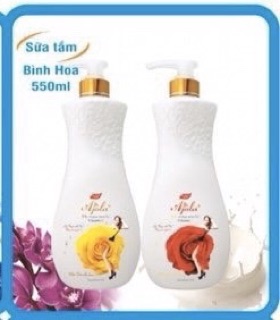 Sữa Tắm Trắng Da Vitamin E Ajola ( 550ml )