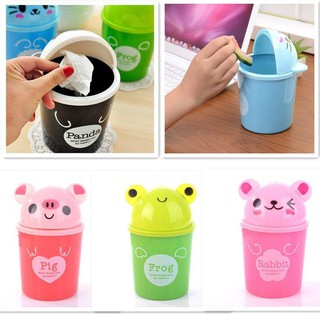 Thùng rác mini để bàn văn phòng dể thương