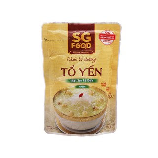 Cháo SGF tổ yến hạt sen lá dứa