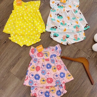 👒2 mẫu👉sỉ bộ gymboree bé gái ms4249