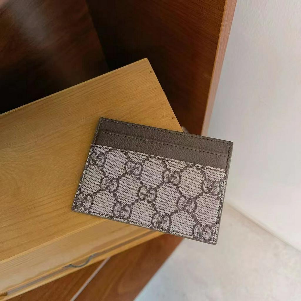 Spot.european Ví Đựng Thẻ Tín Dụng g.Leather Siêu Mỏng Cho Nam Và Nữ