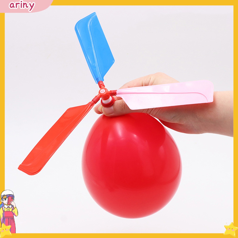 Bộ đồ chơi bóng bay gắn cánh quạt trực thăng độc đáo thú vị cho trẻ em