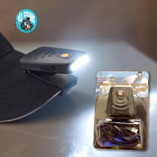 ĐÈN LED KẸP MŨ CẢM BIẾN chuyên câu đêm