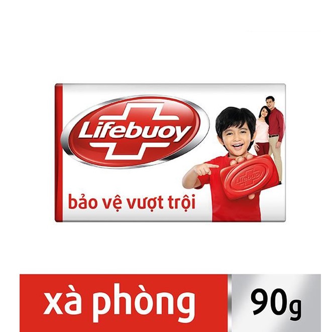 Xà bông cục Lifebuoy 90g