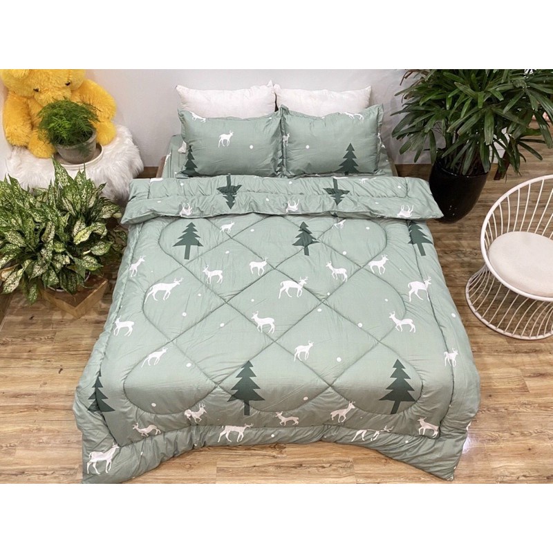 Sét 5 món m4 Chăn phao ga gối - Mẫu Cung hoàng đạo ưu tú ( Chọn thêm mẫu nha)