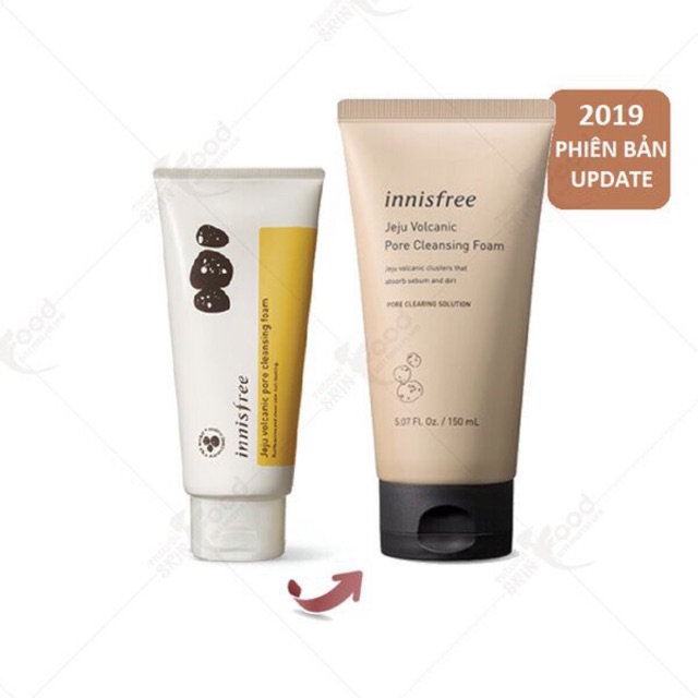 SỮA RỬA MẶT INNISFREE TRO NÚI LỬA 150ml