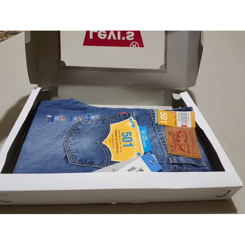 Quần Jean Dài Levis 501 Nhập Khẩu Chất Lượng Cao Dành Cho Nam