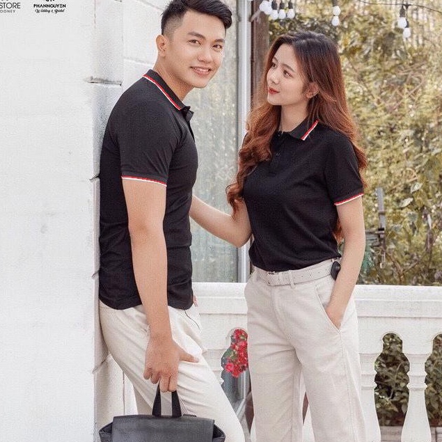 Áo thun Polo GẤU 194 Cá Sấu Viền Cổ Unisex vải cá sấu Poly co dãn 4 chiều dày dặn form gerular fit - GĐ 3 SỌC