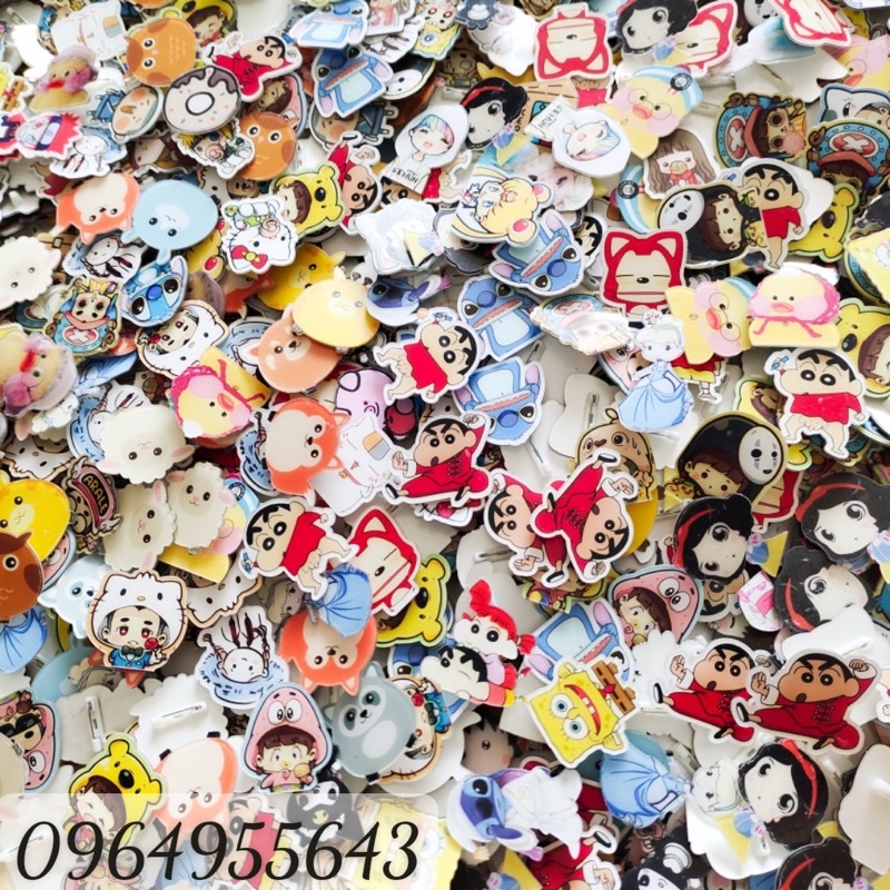 Pin stick cài balo , túi ngẫu nhiên