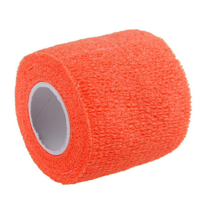 Crazyi Amy     1X kinematic self-adhesive bandage wrapped with elastic adhesive first aid tape for ankle strain rehabilitation muscle strength