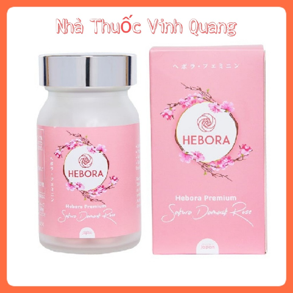 [Mã COS1505 giảm 8% đơn 300K] Hebora -Viên Uống Tạo Hương Thơm Cơ Thể Nhập Khẩu Nhật Bản