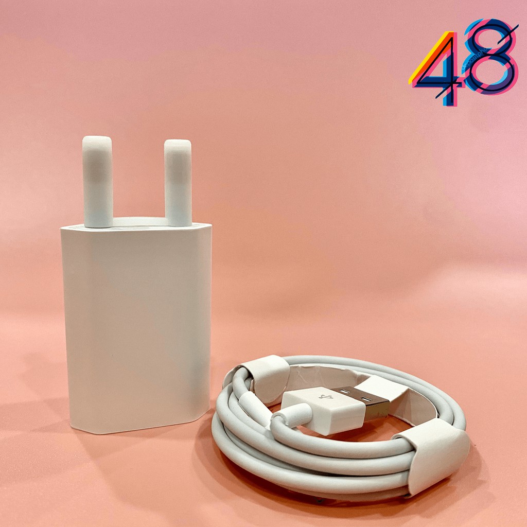Bộ Sạc 1A Củ Dẹt Hàng Xịn Cho ip,máy tính bảng táo,máy nghe nhạc táo