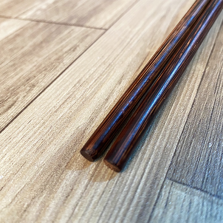 Đũa gỗ cao cấp(10 đôi) đũa gỗ hoàn toàn tự nhiên từ gỗ sóng lá buông SIÊU SIÊU BỀN càng xài càng bóng càng đẹp