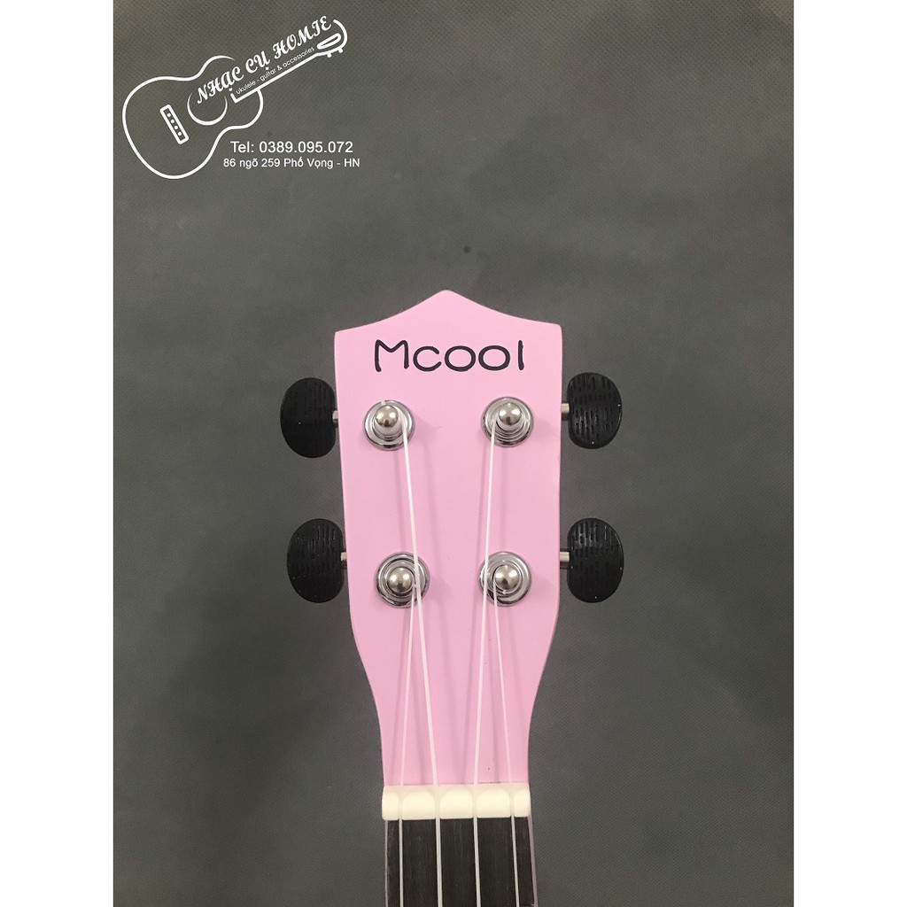 (RẺ VÔ ĐỊCH) ĐÀN UKULELE CONCERT HỒNG NHẠT MCOOL