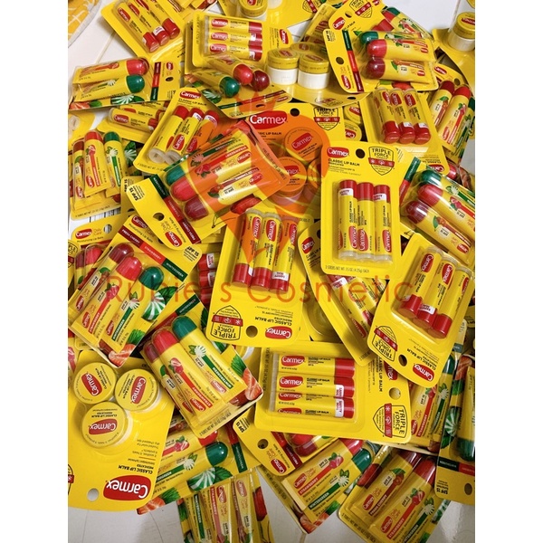 Son dưỡng Carmex Mỹ - Làm mịn, mềm, môi