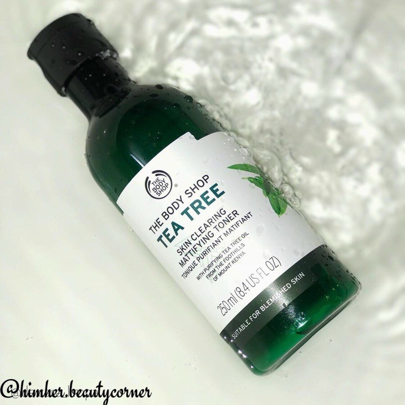 Nước hoa hồng Tràm Trà cho Da Dầu Mụn The Body Shop Tea Tree Skin Clearing Toner 250ml