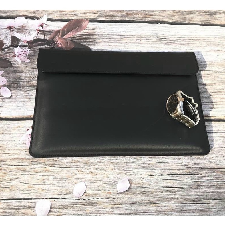 Bao Da Macbook Laptop Surface Chống Sốc Chống Thấm Kháng Nước Túi Da Thời Trang 13,3; 14 ;15.6 inch