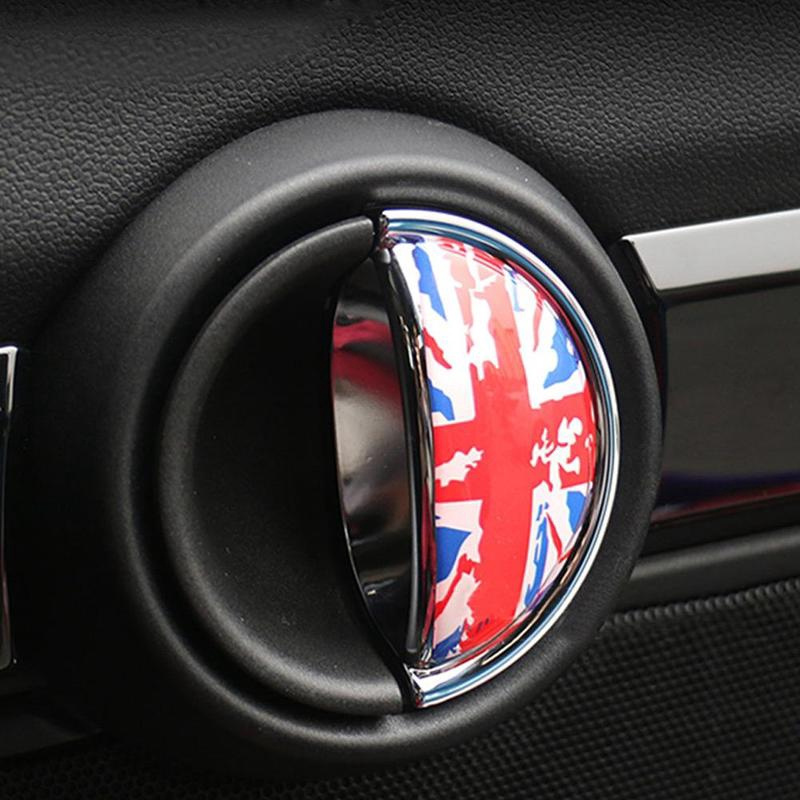 Set 2 Miếng Dán Kính 3D Trang Trí Nội Thất Xe Hơi BMW MINI COOPER R56 R55 R60 R61 Countryman F55 F56 F60