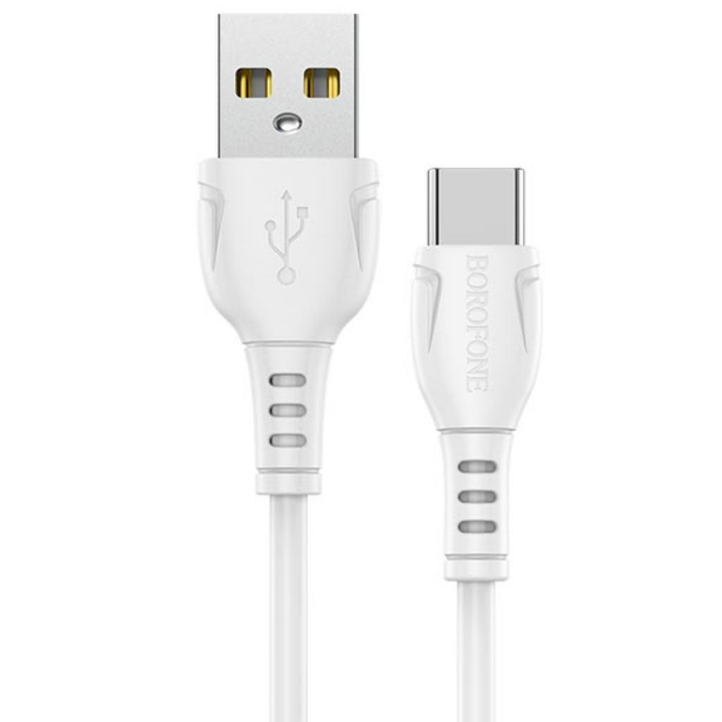Dây sạc type c, Cáp sạc type c Borofone BX51 sạc nhanh 3A cho điện thoại androi, samsung, oppo, xiaomi..