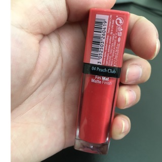 Son kem lì Bourjois số 04 cam đào