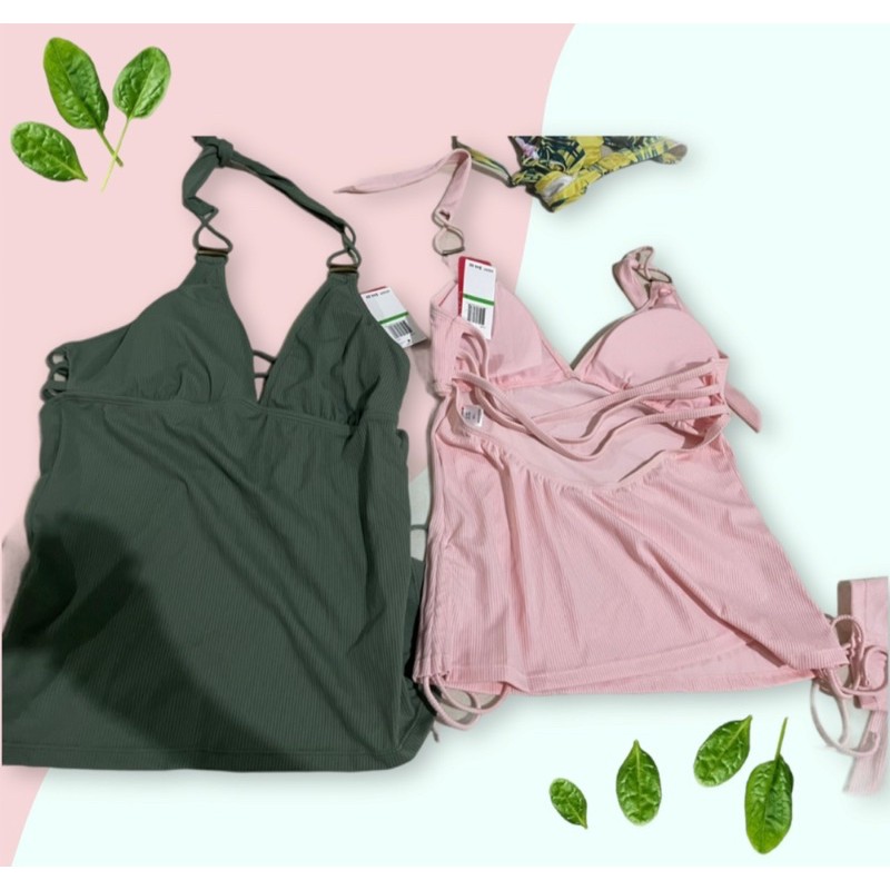 Tankini top sọc gân