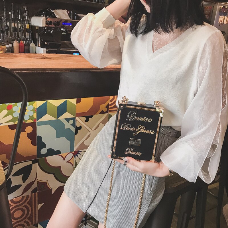 Túi Đeo Chéo JASMIN NOIR Bằng Da Pu Thiết Kế Trẻ Trung Hợp Thời Trang Cho Nữ
