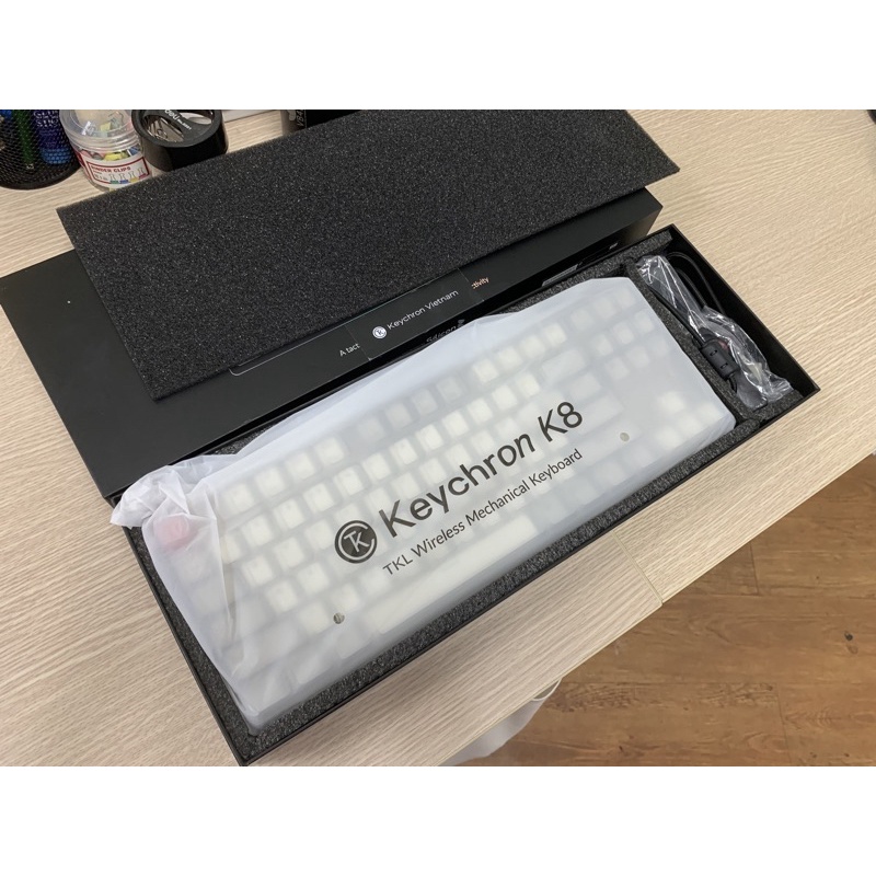 Keychron K8 Bàn phím cơ Keychron K8 bản nhôm không led Hotswap Keychron Switch