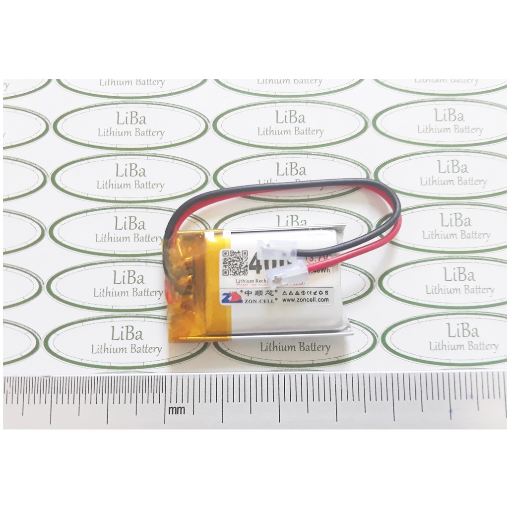 Pin Smart Watch 3.7V 400mAh 552030 A3 _ LiBa