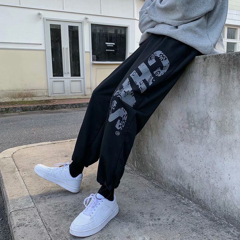 Korean Style Fashion Men's Loose Long Pants Size M-3Xl | BigBuy360 - bigbuy360.vn