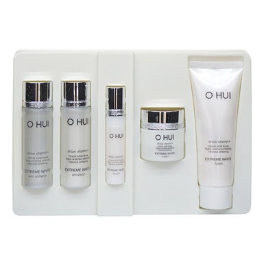 Set mini ohui dưỡng trắng Ohui white extreme 5 sản phẩm