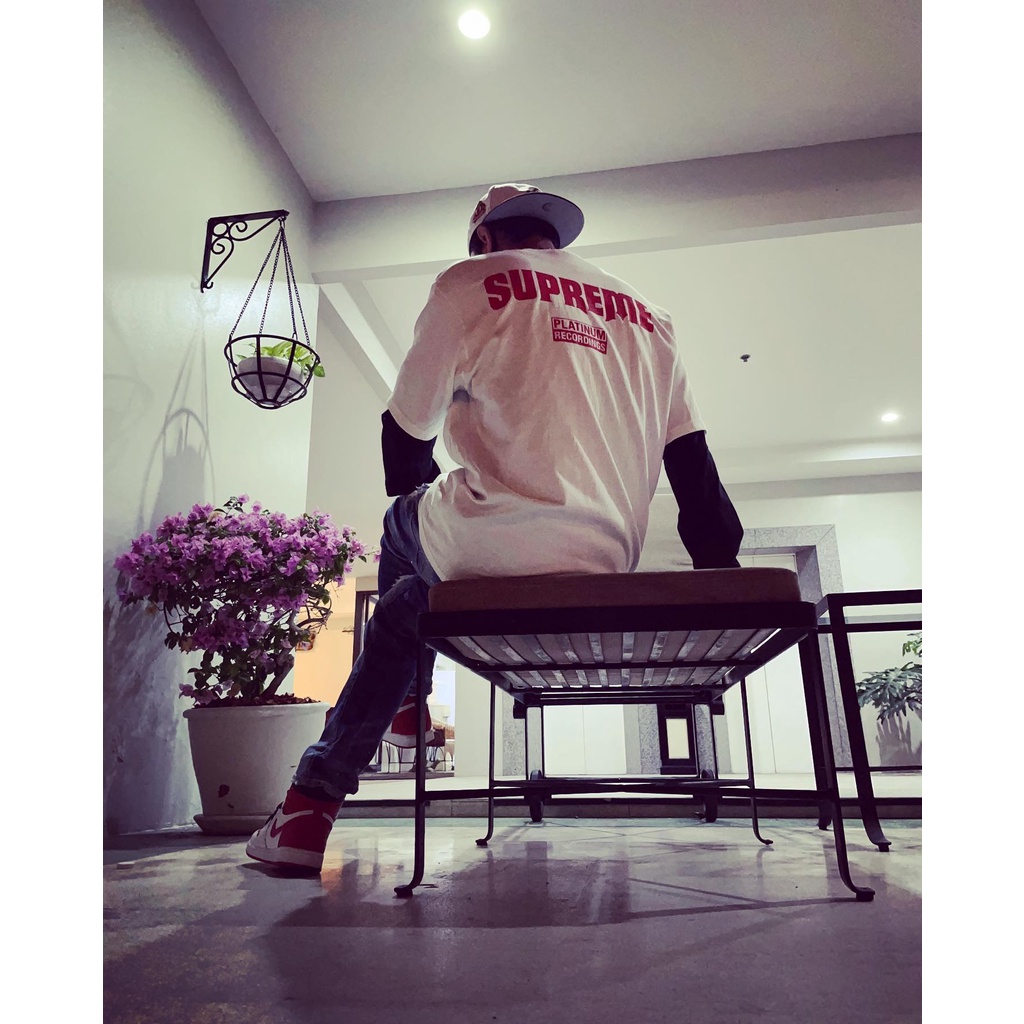 ⚡️[Hight Quality] - Áo Tee Supreme Still Talking Tee White chất cotton full tag túi, Áo thun Supreme