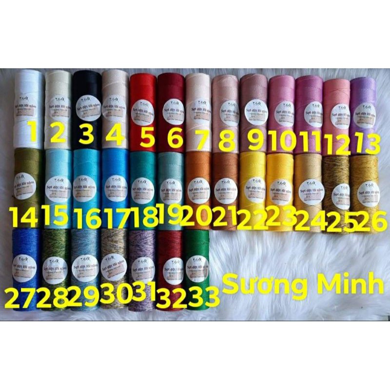 Sợi dệt ống 2mm