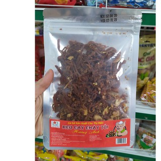 KHÔ HEO CHÁY TỎI HƯƠNG ANH GÓI 80G SIÊU NGON