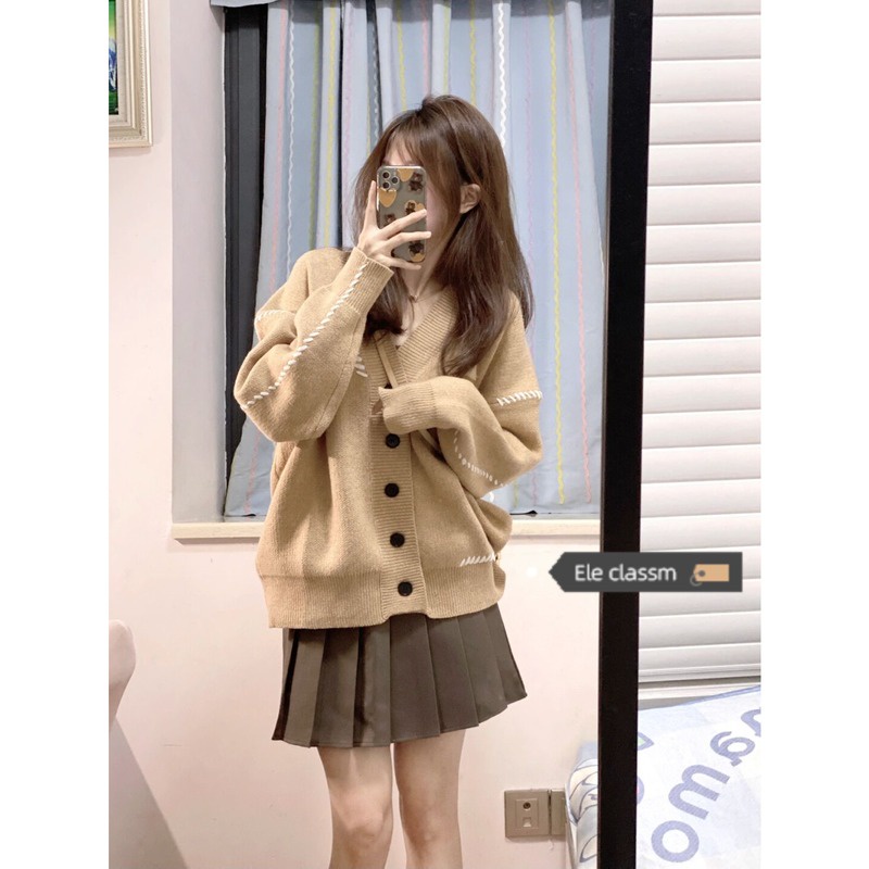 Áo len cardigan nữ thời trang