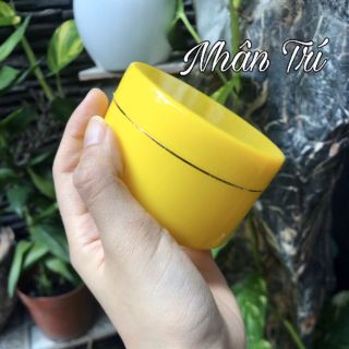 Hũ đựng kem body 100gr-150gr màu vàng