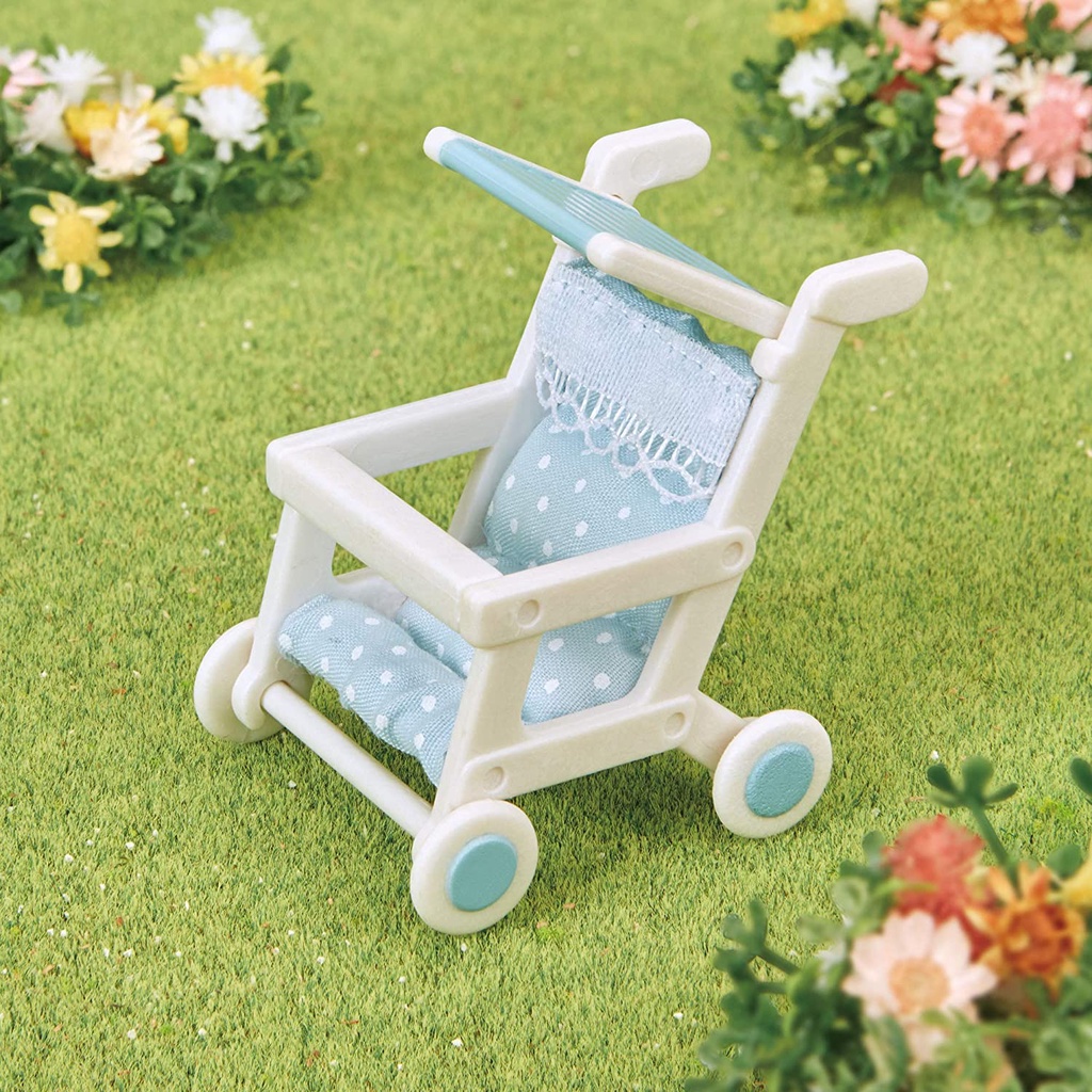 Sylvanian Families Xe Đẩy Em Bé Baby Stroller