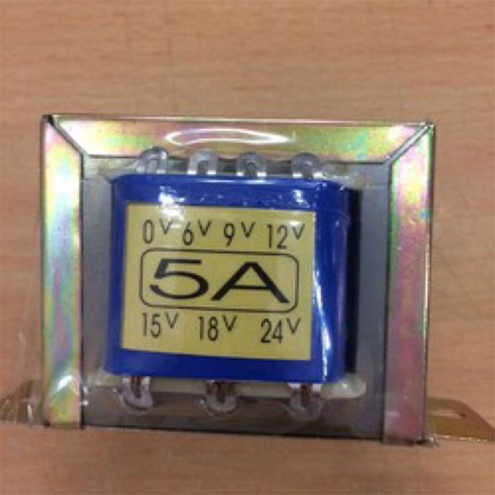 Biến Áp 5A -0V-6V-9V-12V-15V-18V-24V-800g