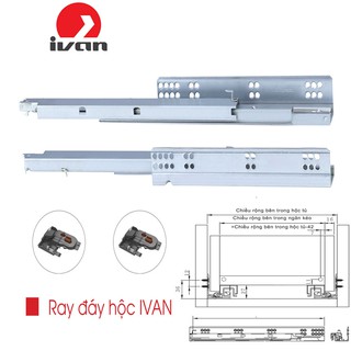 RAY TRƯỢT HƠI IVAN 02183.300 ( cặp 2 cái)