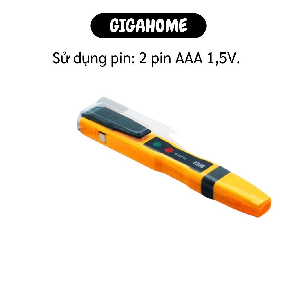 Bút thử điện GIGAHOME Thiết Bị Dò Điện Xuyên Tường, Có Đèn Và Âm Thanh Báo 4688