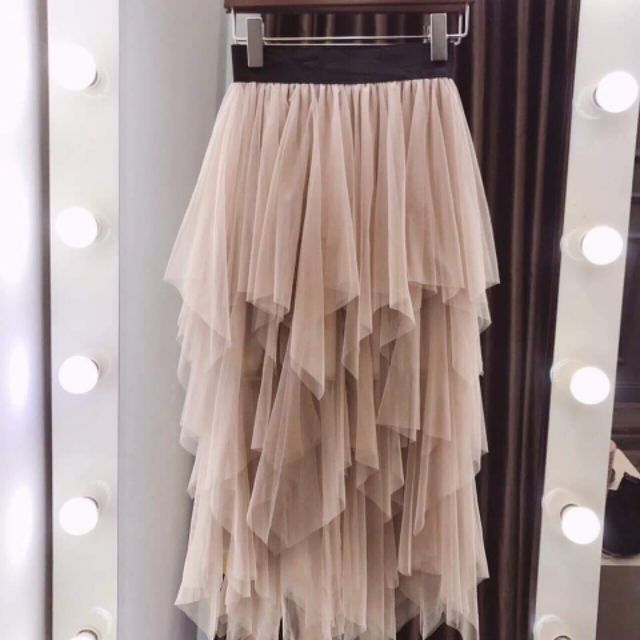 Chân váy công chúa nhiều tầng hàng QC